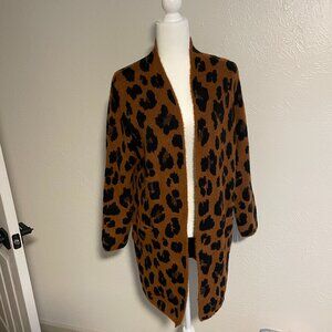 Nine West Clean Collar Coatigan / Cardigan Sweater - NWT